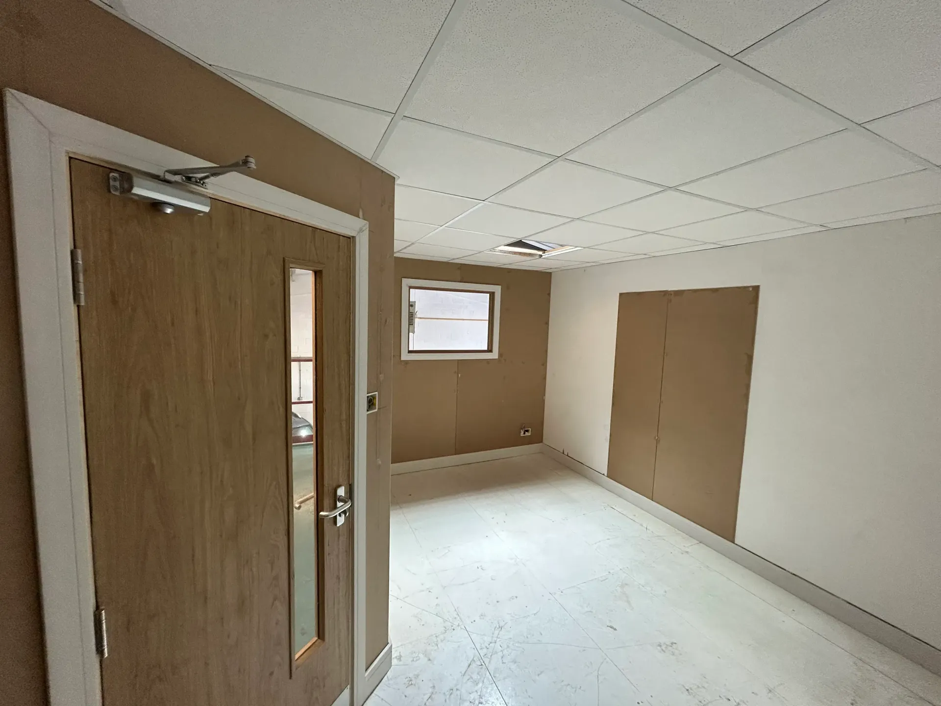Kingston Carpentry office fit out with fitted doors and partitions